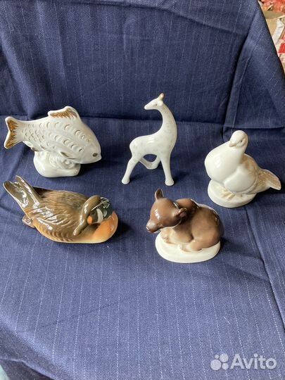 Статуэтки лфз и др. анималистика СССР