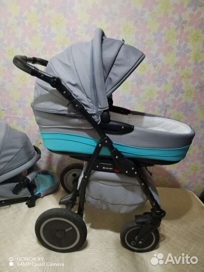 Коляска 2 в 1 adamex enduro