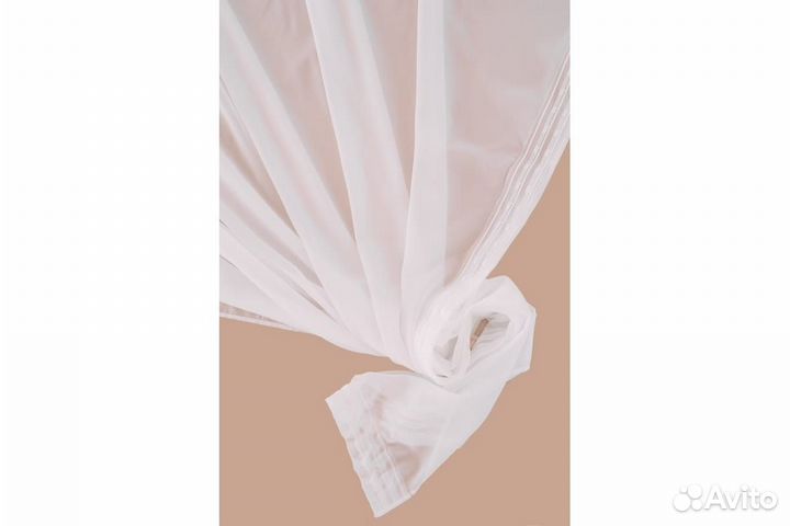 Шторы тюль белая новая