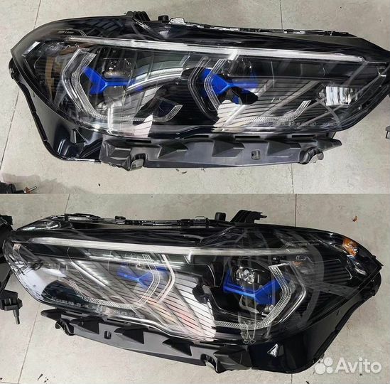 Передние Фары Laser на Bmw X5 G05