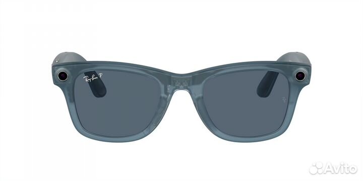 RayBan Wayfarer RW4006 Sunglasses Dusty Blue