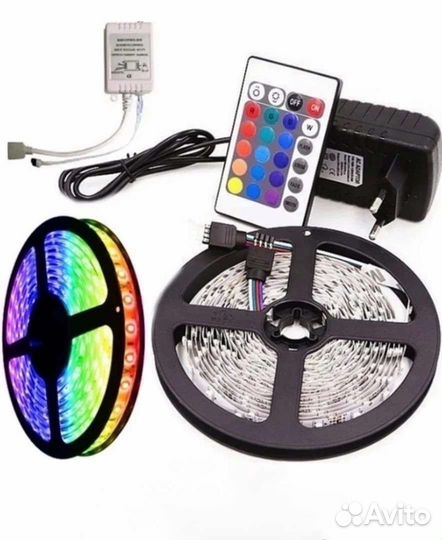 Светодиодная лента с пультом