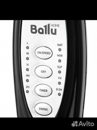 Вентилятор с пультом Ballu (новый)