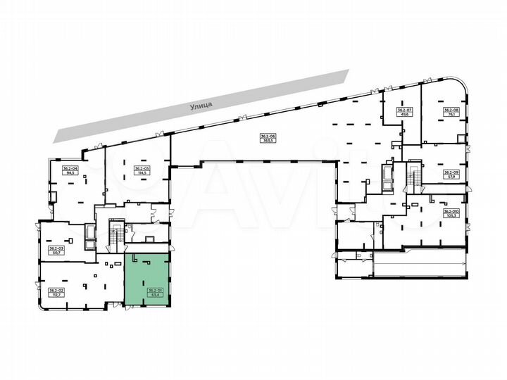 Продам торговое помещение, 63.4 м²