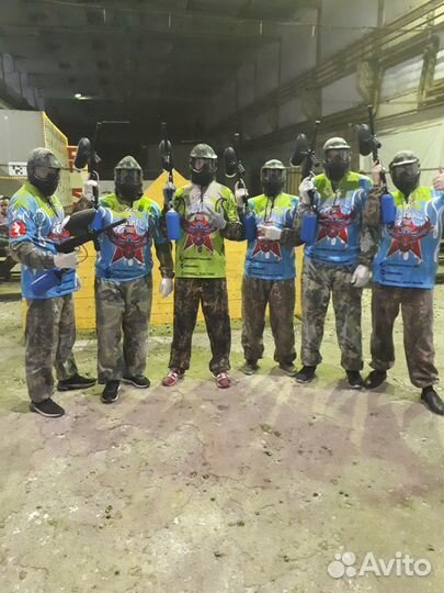 Пейнтбол активный спорт и отдых Альметьевск