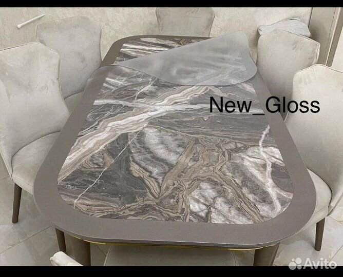 Клеёнка скатерть мягкое стекло гибкое покрытия