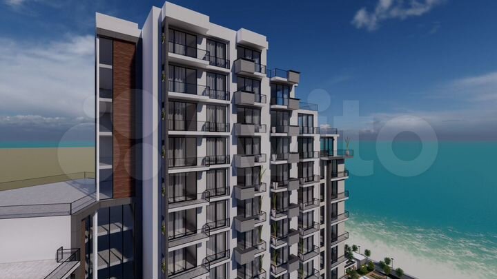 Квартира-студия, 50 м² (Кипр)