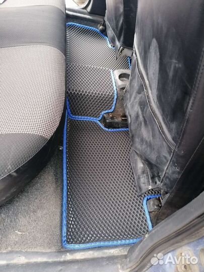 Автоковрики Эва(EVA) с бортами Дэу Нексия