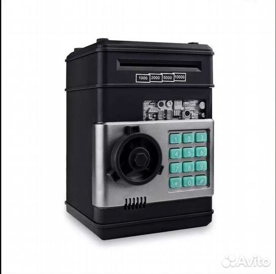 Копилка сейф для денег детская электронная