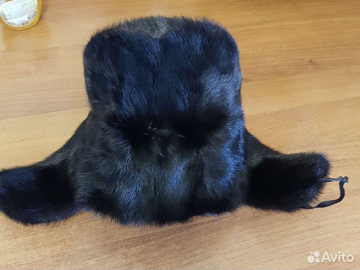 Норковая шапка и воротник