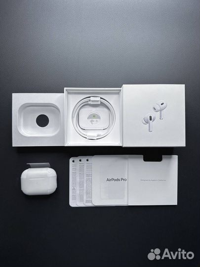 Airpods pro 2 type c гарантия + чехол