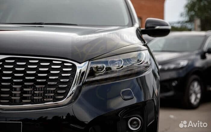 Реснички на передние фары Ixion Kia Sorento Prime