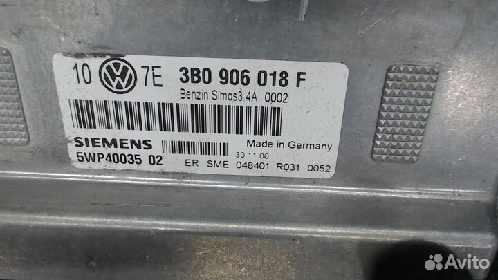 Блок управления двигателем Volkswagen Passat 5, 20