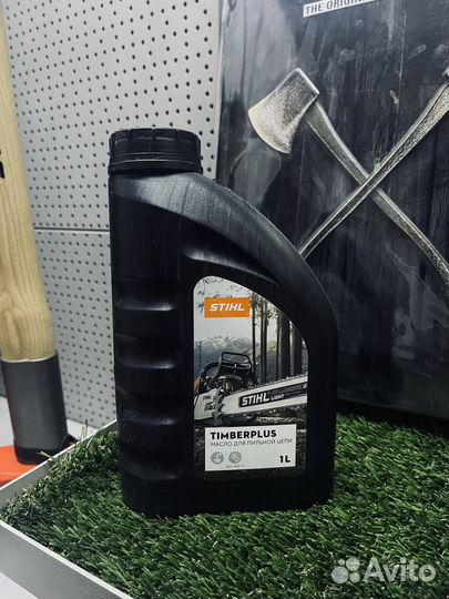 Масло stihl 1 литр для смазки шины и цепи