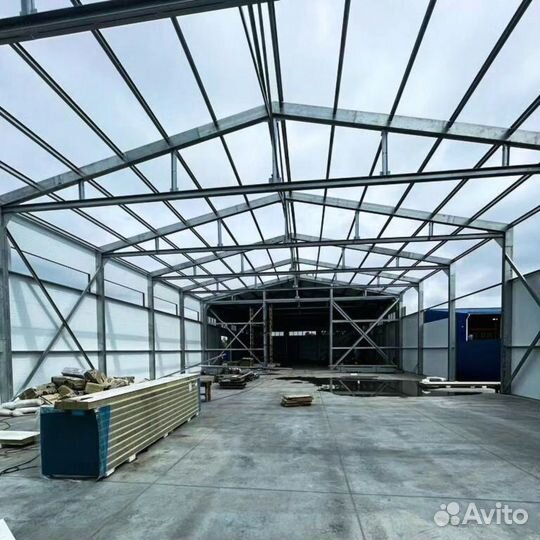 Быстровозводимые ангары от производителя