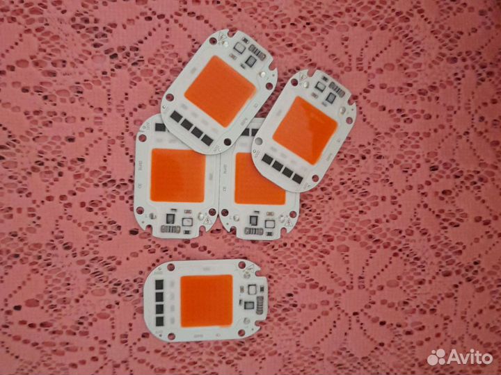 COB LED Светодиодная матрица 50W 220V