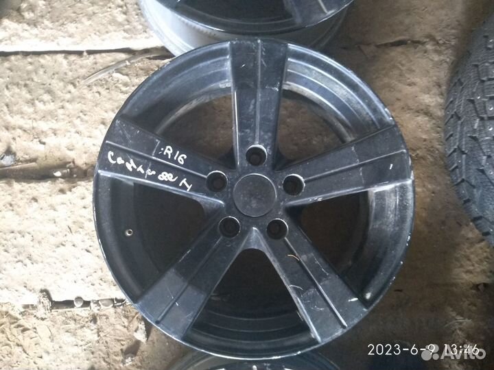 Литые диски hyundai santa fe1 R16