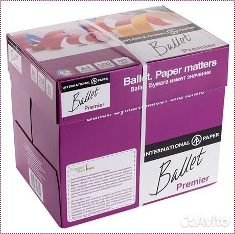 Офисная бумага Ballet Premier А4 формата
