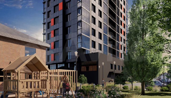 2-к. квартира, 43,3 м², 7/18 эт.