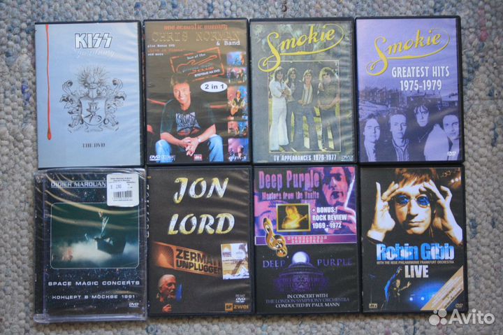 Зарубежная музыка на DVD