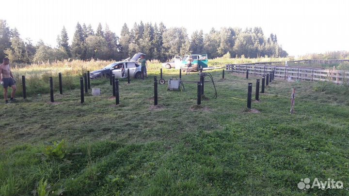 Винтовые сваи