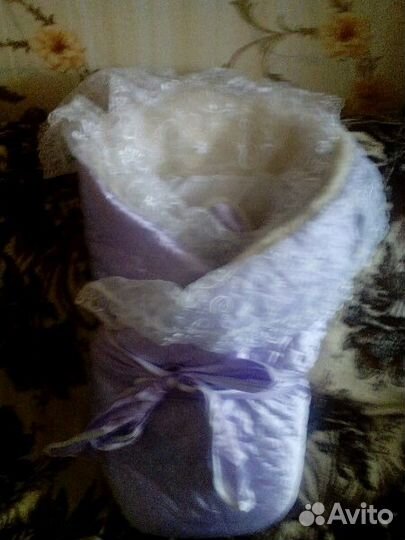 Одеяло на выписку зима