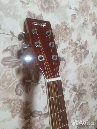 Акустическая гитара homage с чехлом