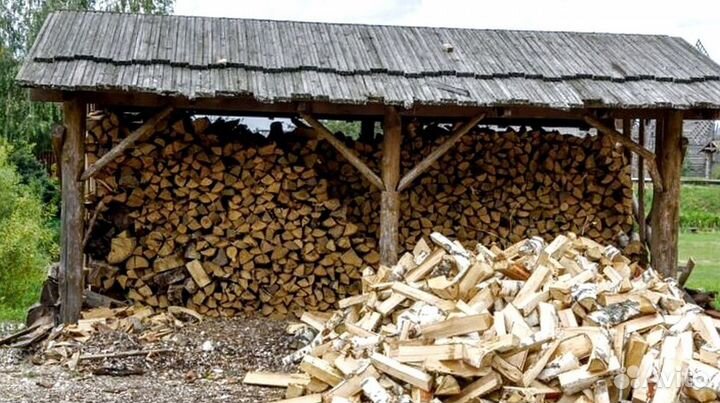 Дрова в чурках