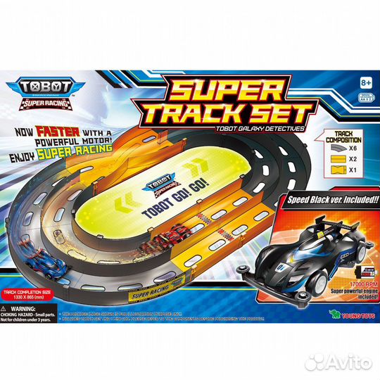 Автотрек Tobot Гоночный трек 301207