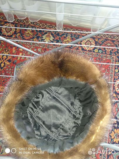 Меховая мужская кепка