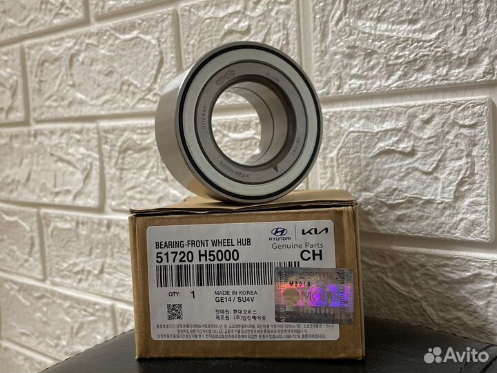 Подшипник ступицы hyundai solaris 2 kia rio 4
