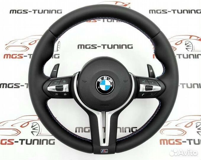 Руль стиль M5 + подушка BMW 5 серия F10 F07 GT ф10