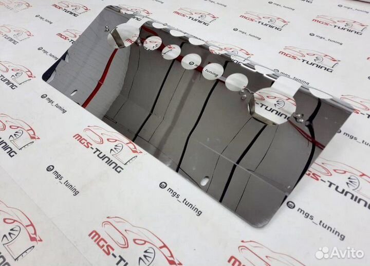 Защита картера 2 мм. Хром Mercedes G-Class W463