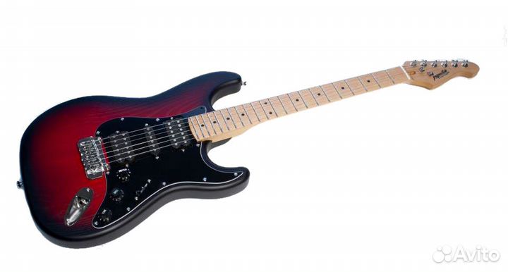 Электрогитара Inspector Strateg-6-redburst