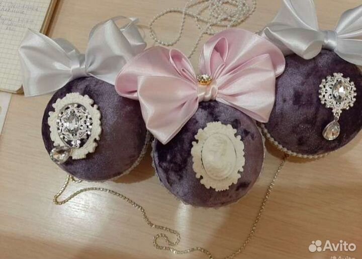 Новогодние игрушки ручной работы