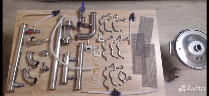 Самогонный аппарат Сириус New 30 л 1,5 дюйм + допы