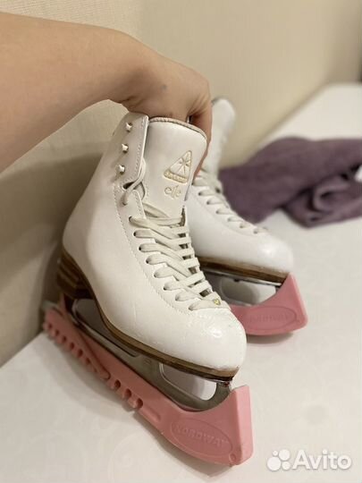 Фигурные коньки jackson 31 стелька 21см