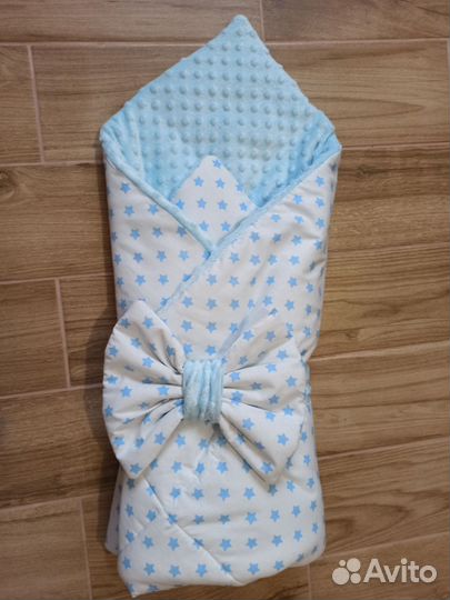 Новое конверт-одеяло на выписку 2в1