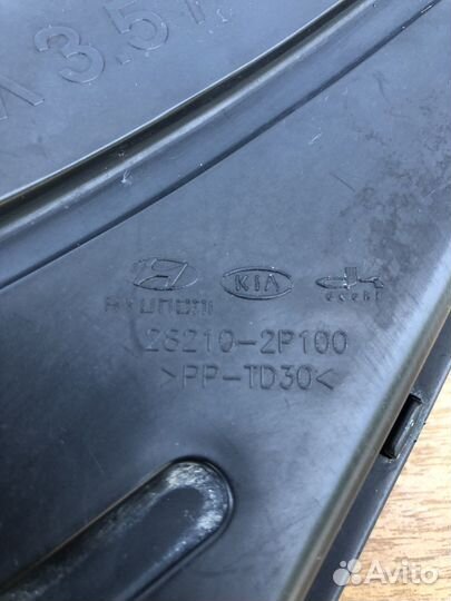 Воздухозаборник kia sorento 2 XM