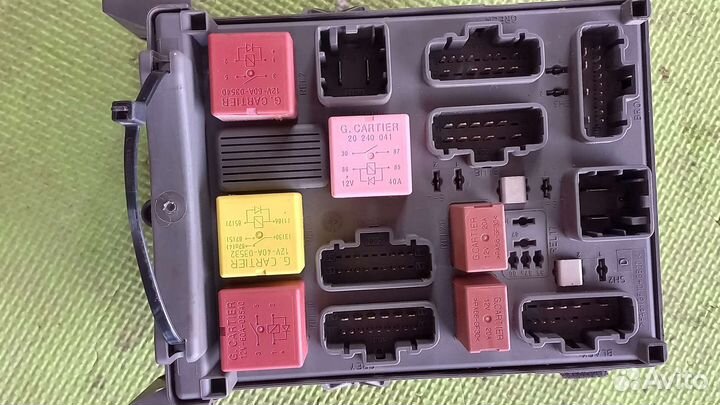 Блок предохранителей. Рено - лагуна 2