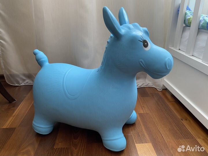 Ослик, лошадка попрыгун