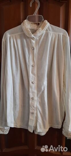 Хлопок.Белые блузки и рубашки