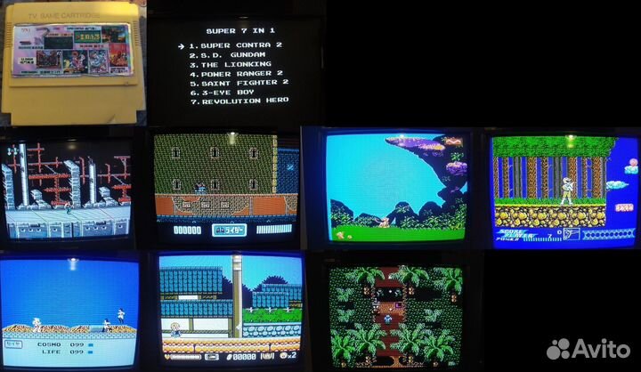 Dendy картриджи (староделы из 90-х)