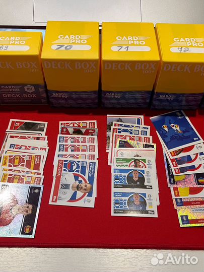 Поштучная продажа Наклеек topps Евро 2024
