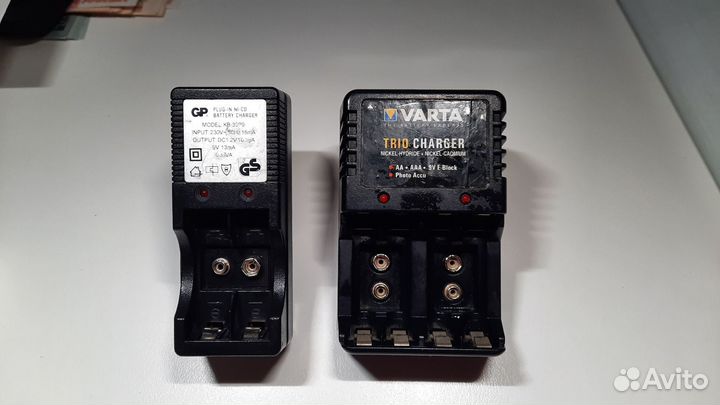 Зарядное устройство для аккумуляторов AA, AAA, 9V