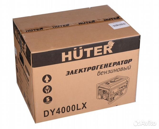 Генератор бензиновый 3 кВт huter DY4000LX