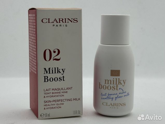Оттеночный флюид для лица clarins milky boost купить в Москве | Личные ...