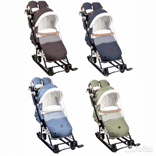 Санки коляска Ника 7-8 к
