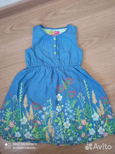 Летние вещи на девочку 104-110