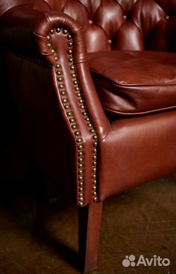 Дизайнерское кресло кожаное